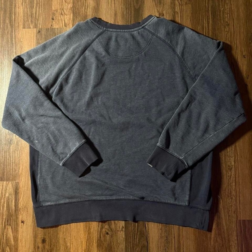 Russell Athletic Premium Fleece Sweatshirt XL Extra Large Blue Pullover - Picture 3 of 7